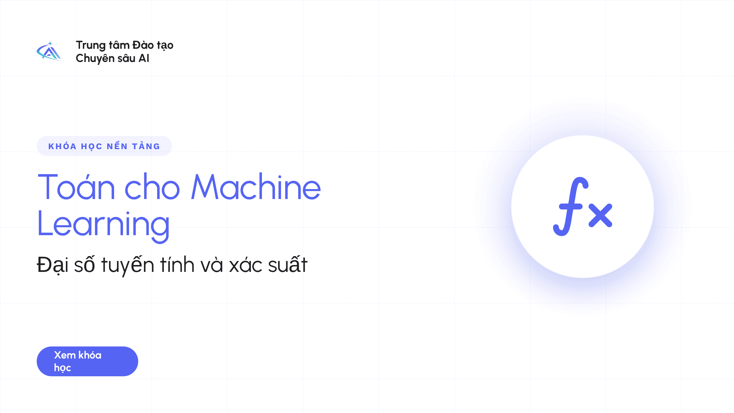 Toán cho Machine Learning